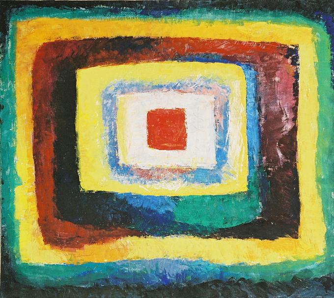 Herbert Sax Engadin Malerei