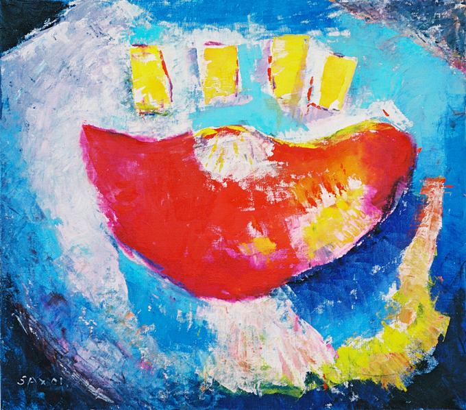 Herbert Sax Engadin Malerei