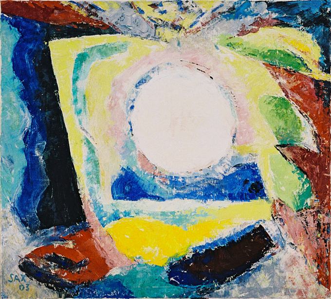 Herbert Sax Engadin Malerei