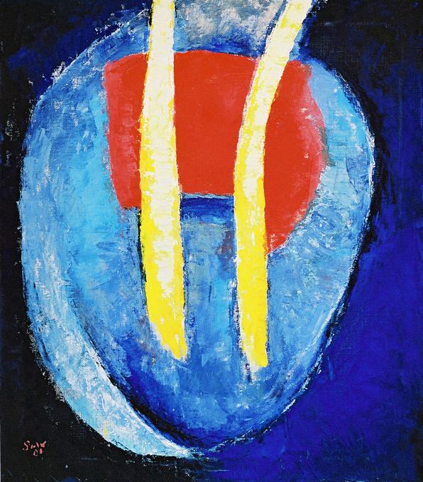 Herbert Sax Engadin Malerei