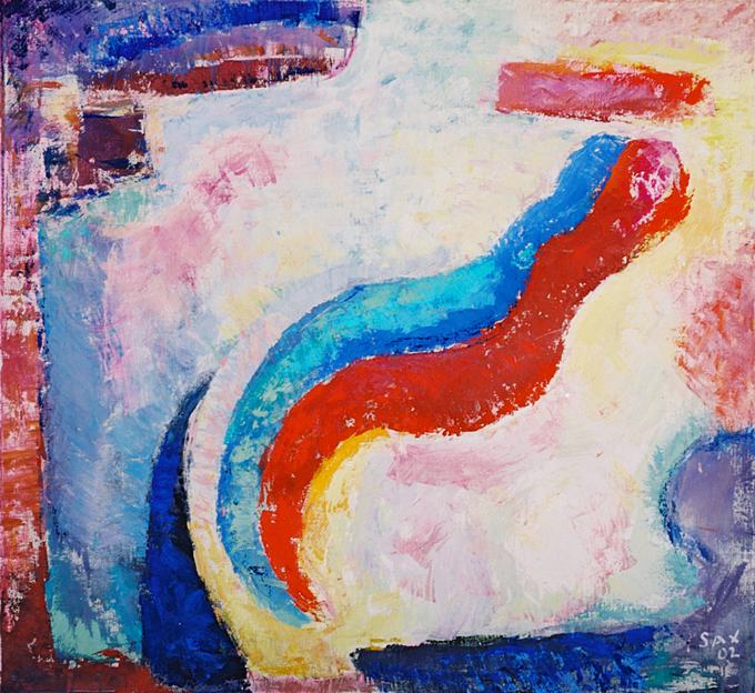 Herbert Sax Engadin Malerei