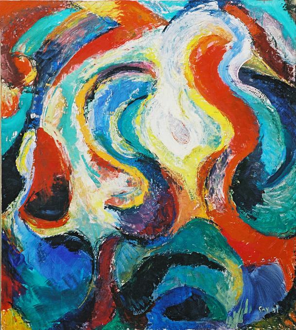 Herbert Sax Engadin Malerei