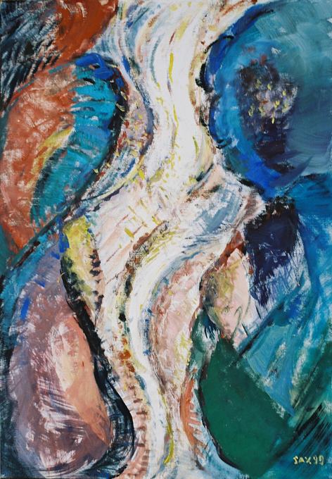 Herbert Sax Engadin Malerei