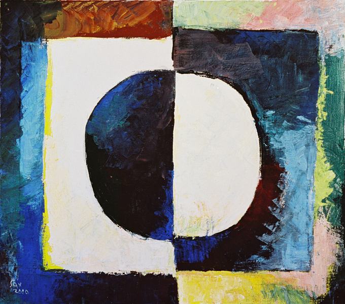 Herbert Sax Engadin Malerei