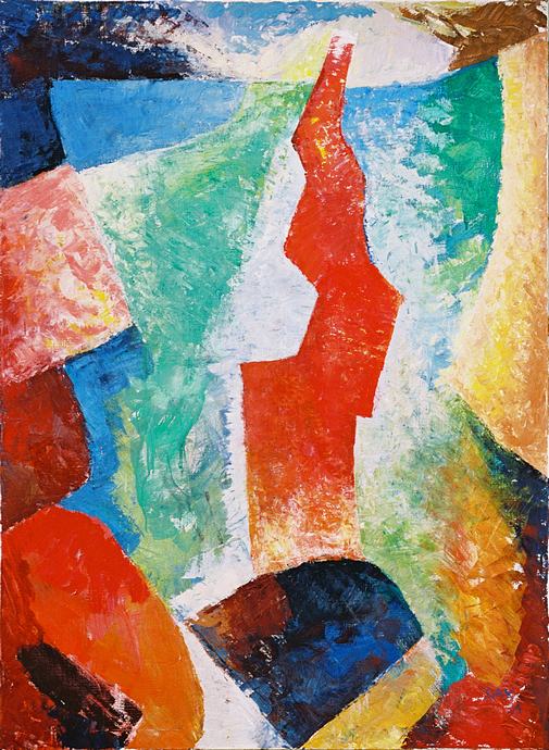 Herbert Sax Engadin Malerei