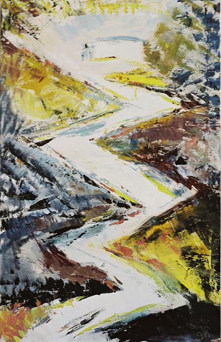 Herbert Sax Engadin Malerei