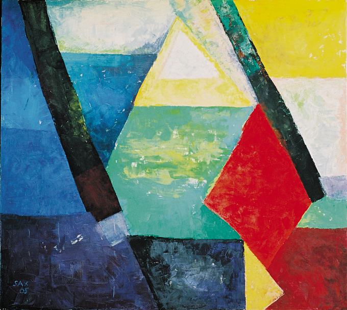 Herbert Sax Engadin Malerei