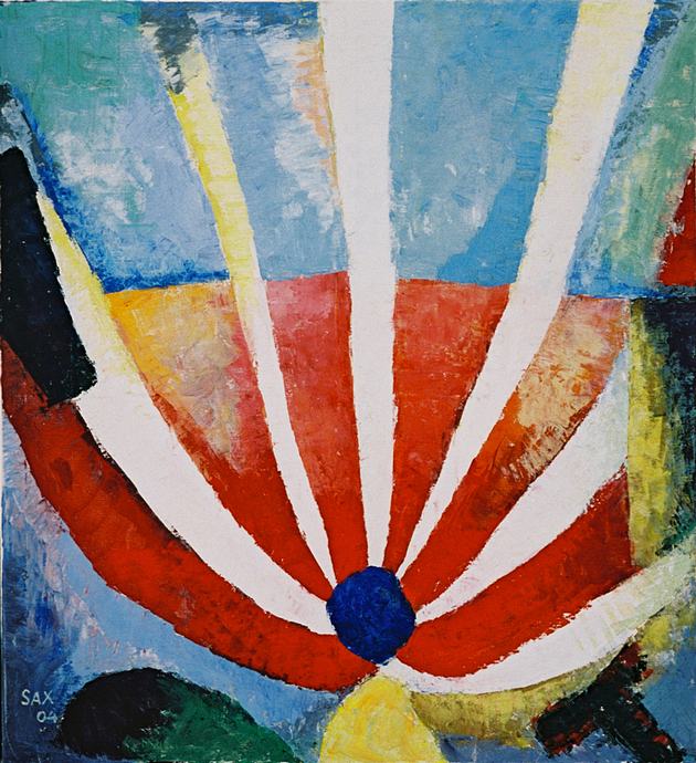 Herbert Sax Engadin Malerei