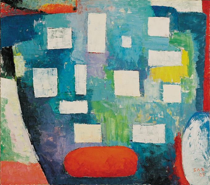 Herbert Sax Engadin Malerei