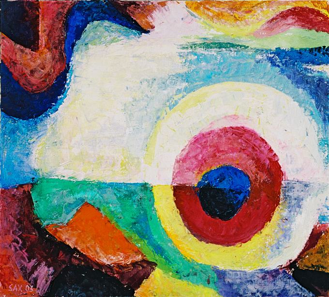 Herbert Sax Engadin Malerei