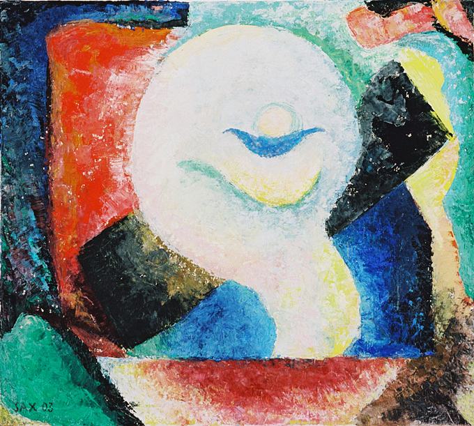 Herbert Sax Engadin Malerei