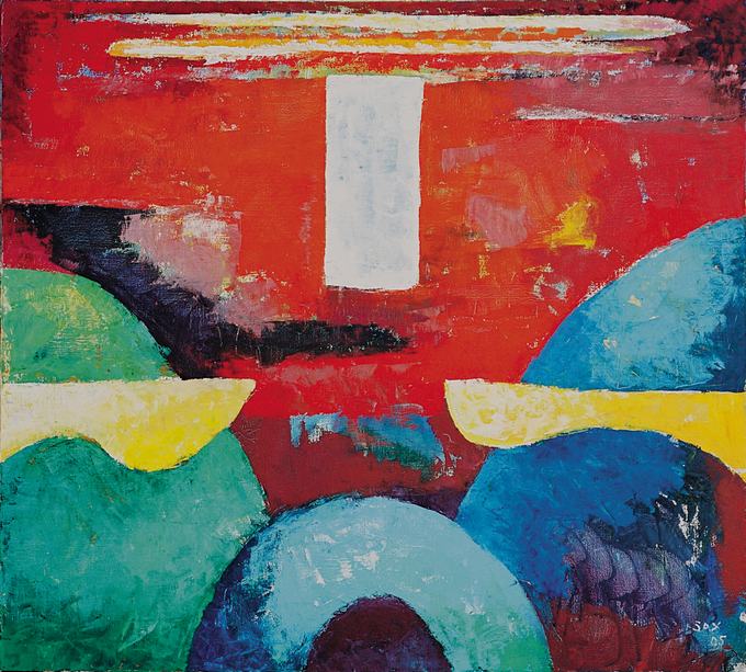 Herbert Sax Engadin Malerei