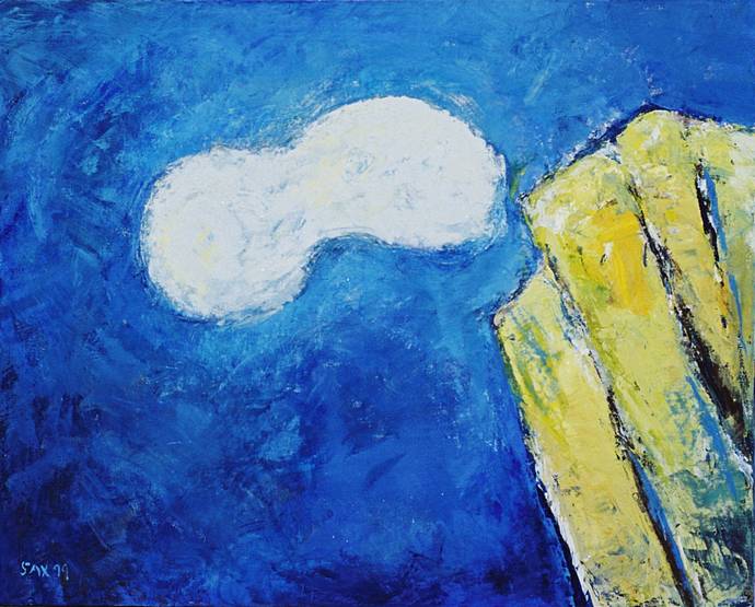 Herbert Sax Engadin Malerei