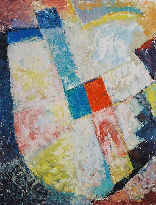 Herbert Sax Engadin Malerei