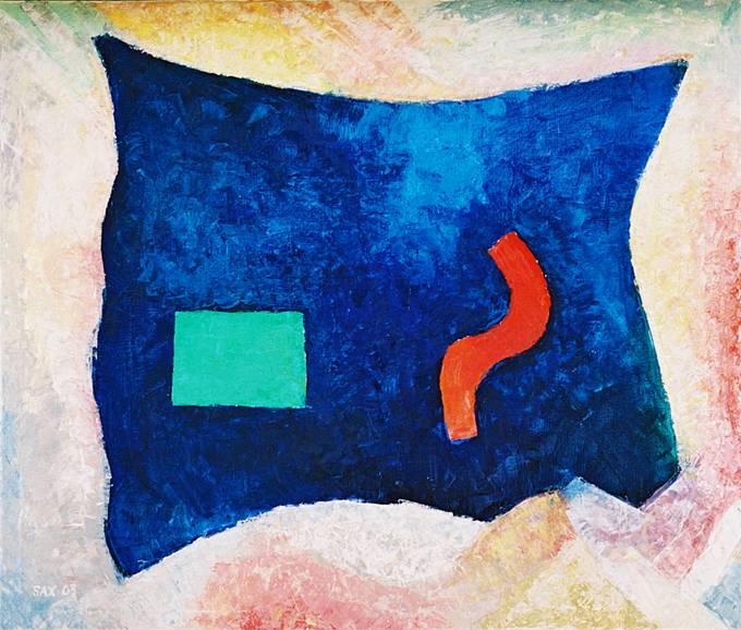 Herbert Sax Engadin Malerei