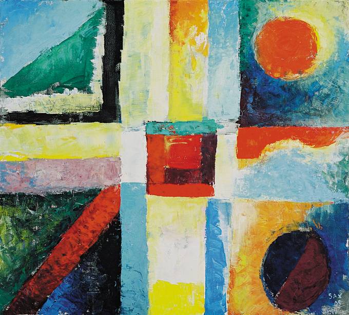 Herbert Sax Engadin Malerei