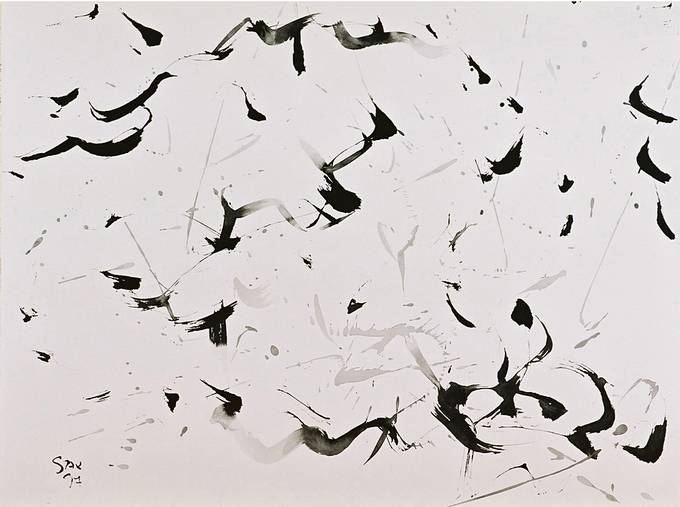 Herbert Sax Engadin Malerei