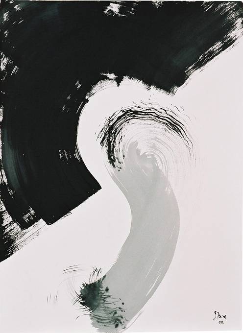 Herbert Sax Engadin Malerei